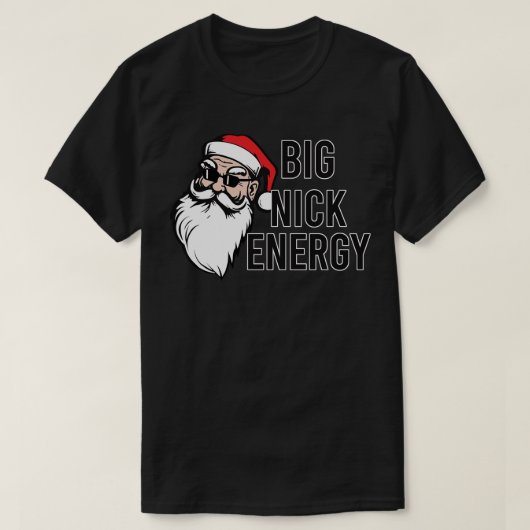 ビッグニックエネルギー Tシャツ (デザイン正面)