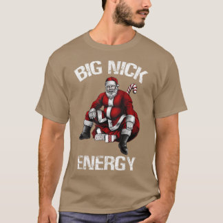 ビッグニック エナジー サンタ クリスマス Tシャツ