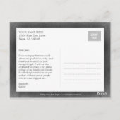 ビッグニュース卒業ありがとうポストカード ポストカード (裏面)