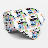 ビッグニュースCircus 1st誕生日Tシャツとギフト ネクタイ (ロール)