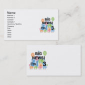 ビッグニュースCircus 3rd誕生日Tシャツ&ギフト 名刺 (正面/裏面)