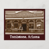 ビッグノーズケイトのサロオントンムストーンアリゾナはがき ポストカード (正面)