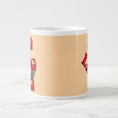 ビッグハグだめだ!凶悪生活のための大きな暴漢 ジャンボコーヒーマグカップ (正面)