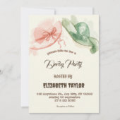 ビッグハットダービーパーティー招待状 招待状 (正面)