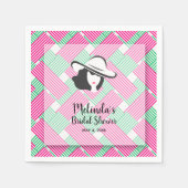 ビッグハットダービーブライダルシャワー スタンダードカクテルナプキン (正面)