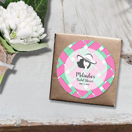 ビッグハットダービーブライダルシャワー ラウンドシール