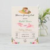 ビッグハットブライダルシャワーパーティの招待状 招待状 (スタンド正面)