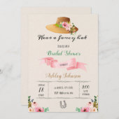 ビッグハットブライダルシャワーパーティの招待状 招待状 (正面/裏面)