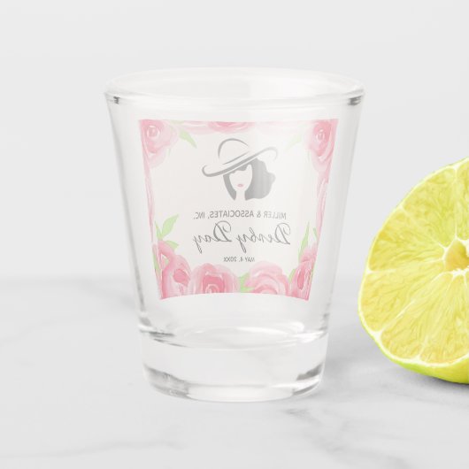 ビッグハットレディとバラダービーデイの好意 ショットグラス (裏面)