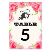 ビッグハットレディ&バラダービーパーティー テーブルナンバー (裏面)