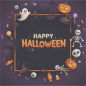 ビッグハッピーハローウィン シール (正面)