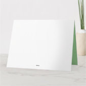 ビッグハッピーバースデー!グリーティングカード8.5x 11 カード (裏面)