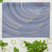 ビッグハートシームレスデザイン キッチンタオル (折り畳み)