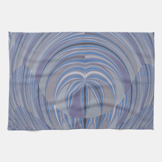 ビッグハートシームレスデザイン キッチンタオル (横)