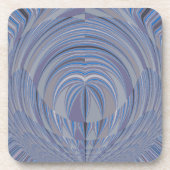 ビッグハートシームレスデザイン コースター (正面)