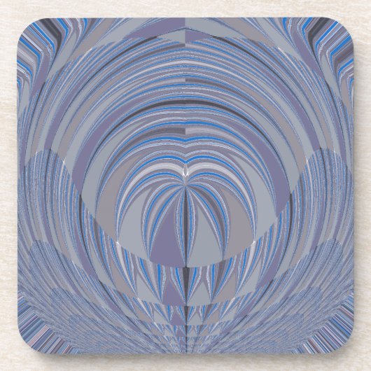 ビッグハートシームレスデザイン コースター (正面)