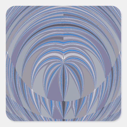 ビッグハートシームレスデザイン スクエアシール (正面)