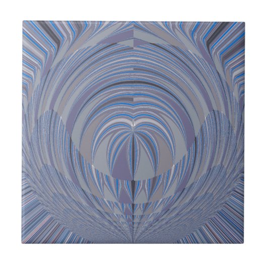 ビッグハートシームレスデザイン タイル (正面)