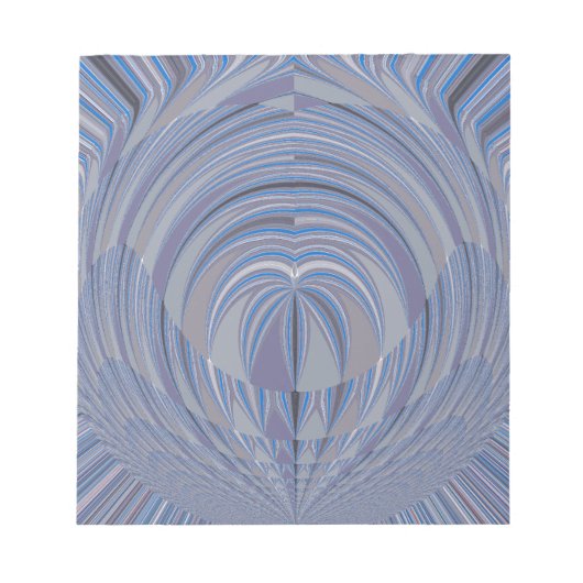 ビッグハートシームレスデザイン ノートパッド (正面)