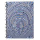 ビッグハートシームレスデザイン ノートブック (正面)