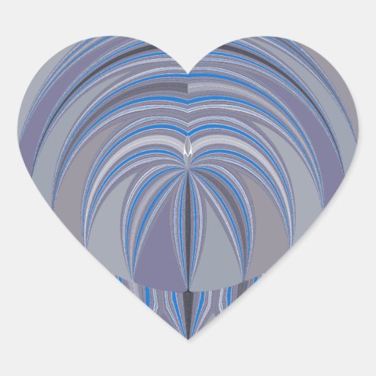 ビッグハートシームレスデザイン ハートシール (正面)