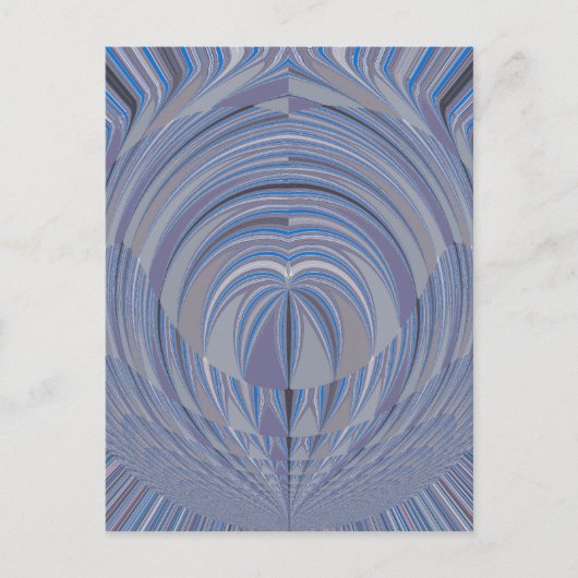 ビッグハートシームレスデザイン ポストカード (正面)