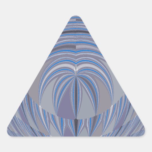 ビッグハートシームレスデザイン 三角形シール (正面)