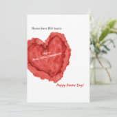 ビッグハートナースデーグリーティングカード シーズンカード (スタンド正面)