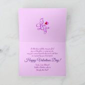 ビッグハートハッピーバレンタインデーMOM on PINK シーズンカード (内部)