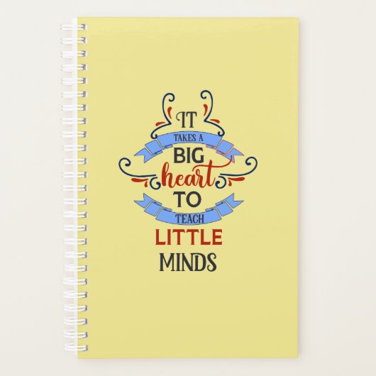 ビッグハート先生スパイラルプランナー プランナー手帳 (正面)