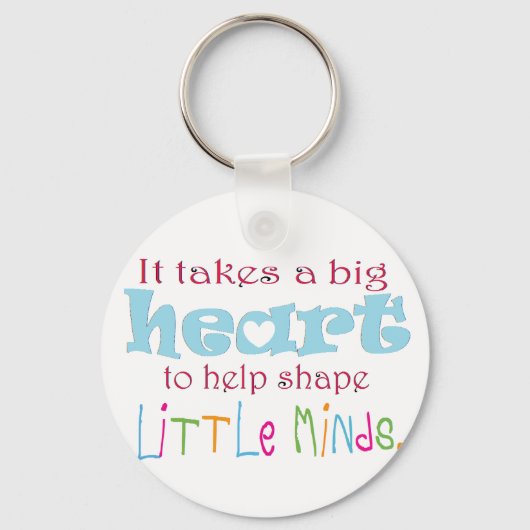 ビッグハート：カウンセラー：メンター：先生 キーホルダー (正面)