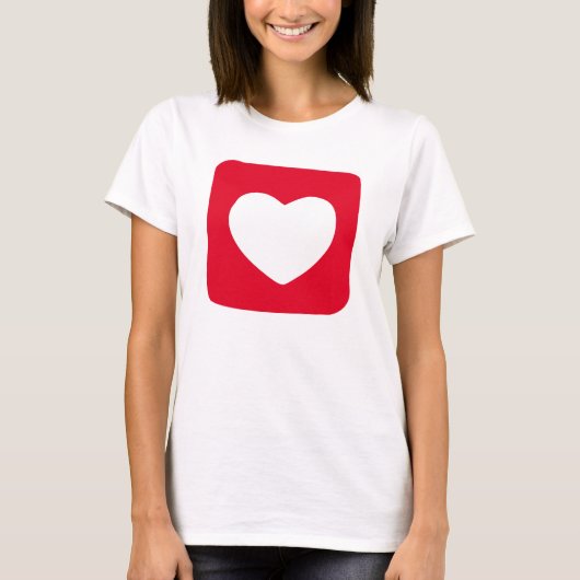 ビッグハートTシャツ Tシャツ (正面)