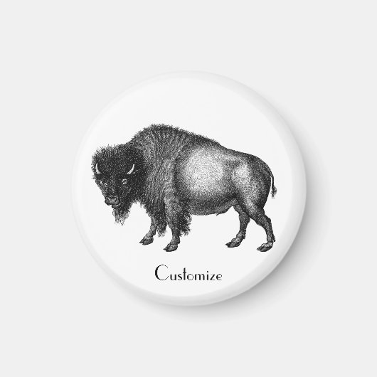 ビッグバイソンバッファローサンダー_コーブ マグネット (正面)