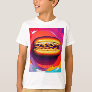 ビッグバイトホットドッグ – The Colossal Hot dog Cronicles Tシャツ