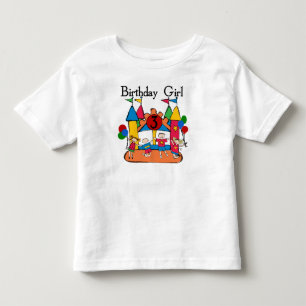ビッグバウンスガール3rd誕生日Tシャツとギフト トドラーTシャツ
