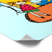 ビッグバウンスボーイ3rd誕生日Tシャツとギフト ポスター (角)