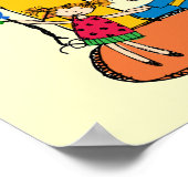 ビッグバウンスボーイ4th誕生日Tシャツとギフト ポスター (角)