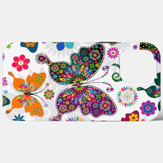 ビッグバタフライiPhone | Butterfly iPhone Case-Mate iPhoneケース (裏面 (横))