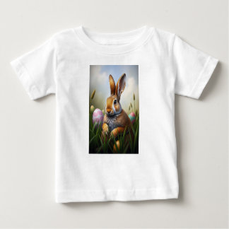 ビッグバニーベビーシャツ🐰💖 ベビーTシャツ