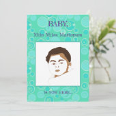 ビッグバブルバブルエースポットティール（緑がかった色）誕生 案内状 (スタンド正面)