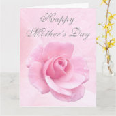 ビッグバラカスタムビューティフルマザーズデイカード カード (黄色い花)