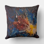 ビッグバンのピローアートを注ぐ クッション (裏面)