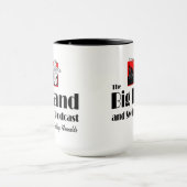 ビッグバンドとスイングポッドキャスト – 15oz Mug マグカップ (中央)