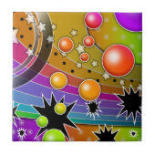 ビッグバンポップ・アートのアート タイル (正面)