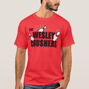 ビッグバン理論ウェスリー・クラッシャーズボーリング Tシャツ