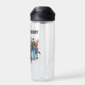 ビッグバン理論キャラクター ウォーターボトル (背面)