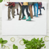 ビッグバン理論キャラクター キッチンタオル (折り畳み)