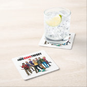 ビッグバン理論キャラクター スクエアペーパーコースター (インサイチュ)