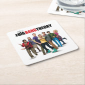 ビッグバン理論キャラクター スクエアペーパーコースター (アングル)