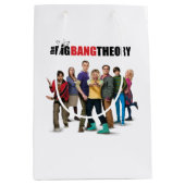 ビッグバン理論キャラクター ミディアムペーパーバッグ (正面)